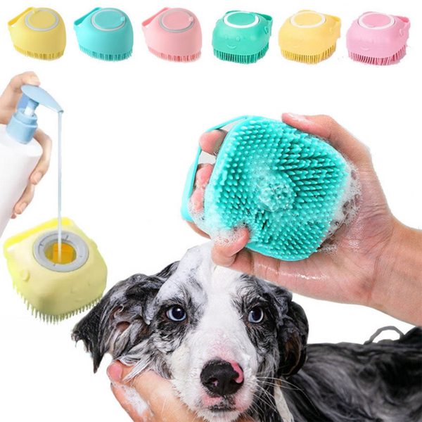 Pet Bath Massage Gloves