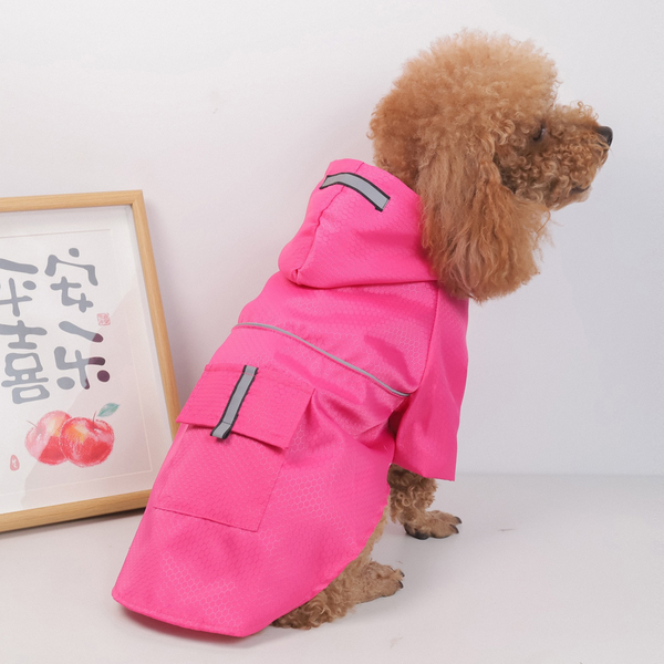 Raincoat Reflective Waterproof Pet Coat