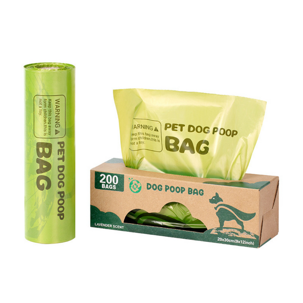 Environmentally friendly biodegradable thickened pet poop bag